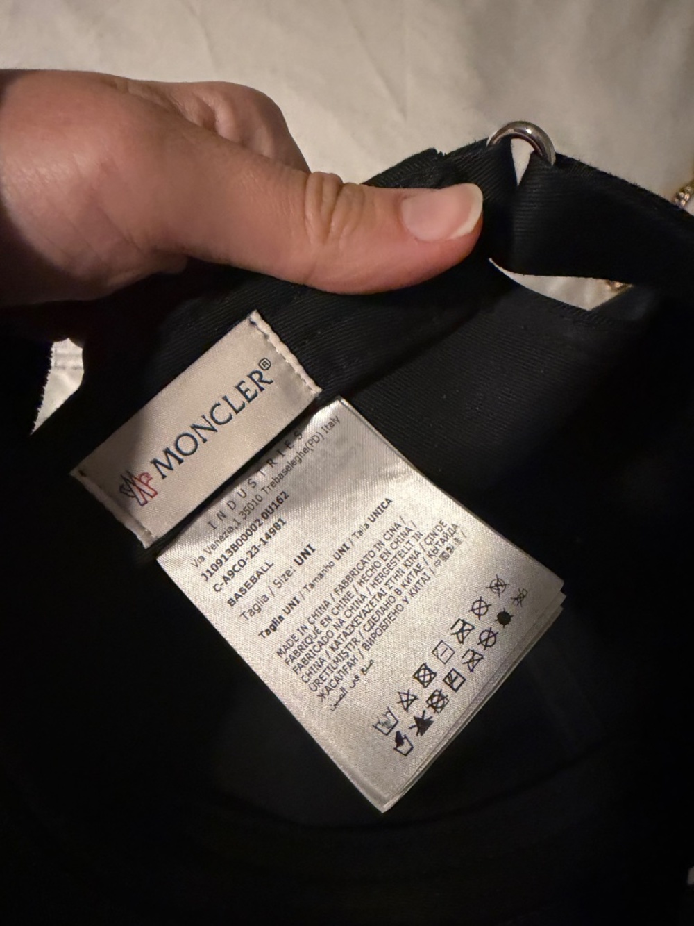 Moncler baseball cap - Picture 4 of 6